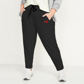 nrth face women slim fit black plus size jersey trouser for summer